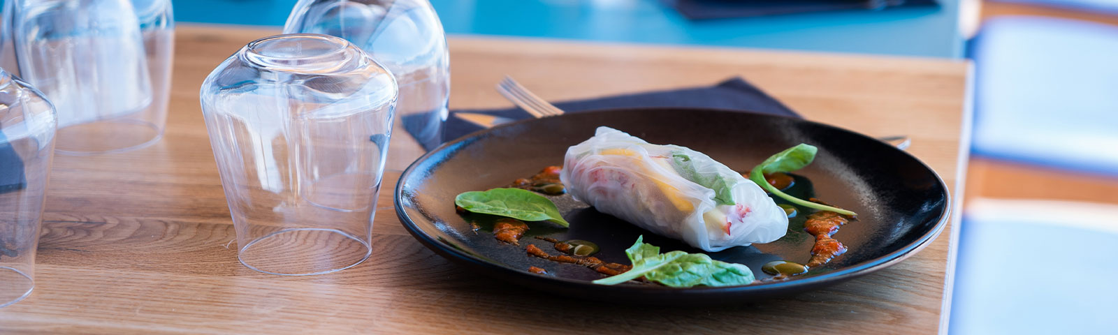 Rouleaux de printemps exotiques à la Langouste