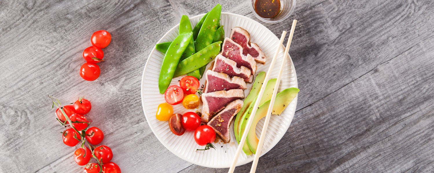 Tataki de Thon au gingembre